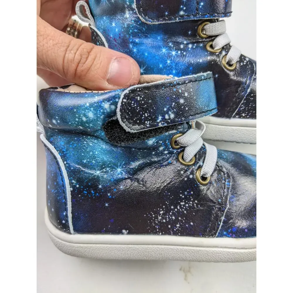 Monkey Feet Infant 12-18 Months Galaxy Hightops